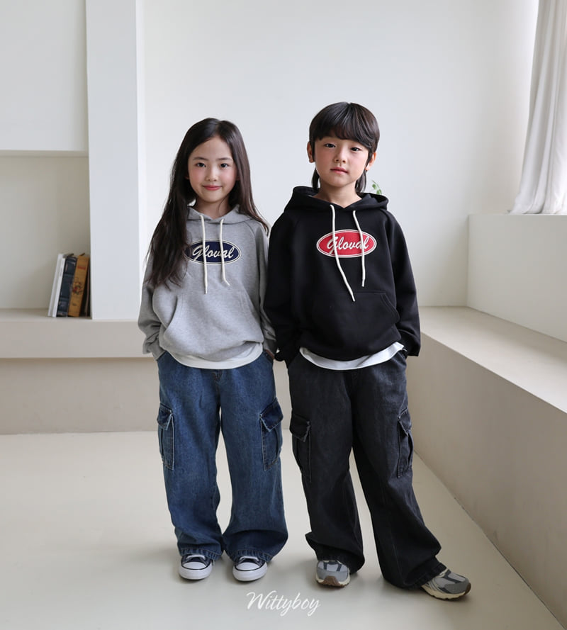 Witty Boy - Korean Children Fashion - #prettylittlegirls - Wannabe Cargo Denim Pants - 7