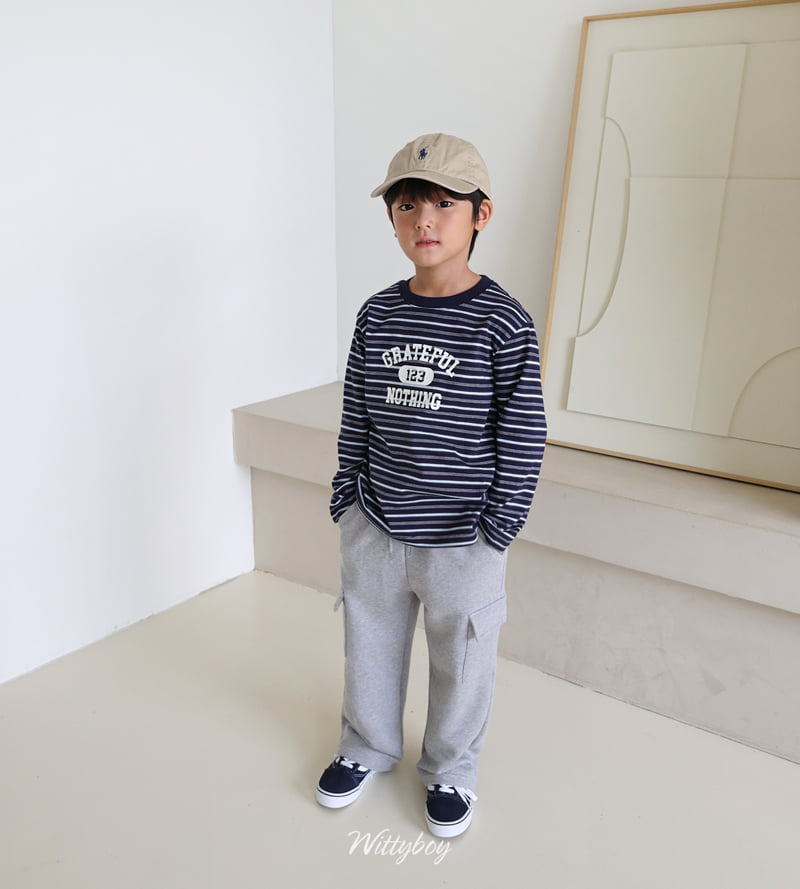 Witty Boy - Korean Children Fashion - #stylishchildhood - Standard Cargo Sweatpants - 6