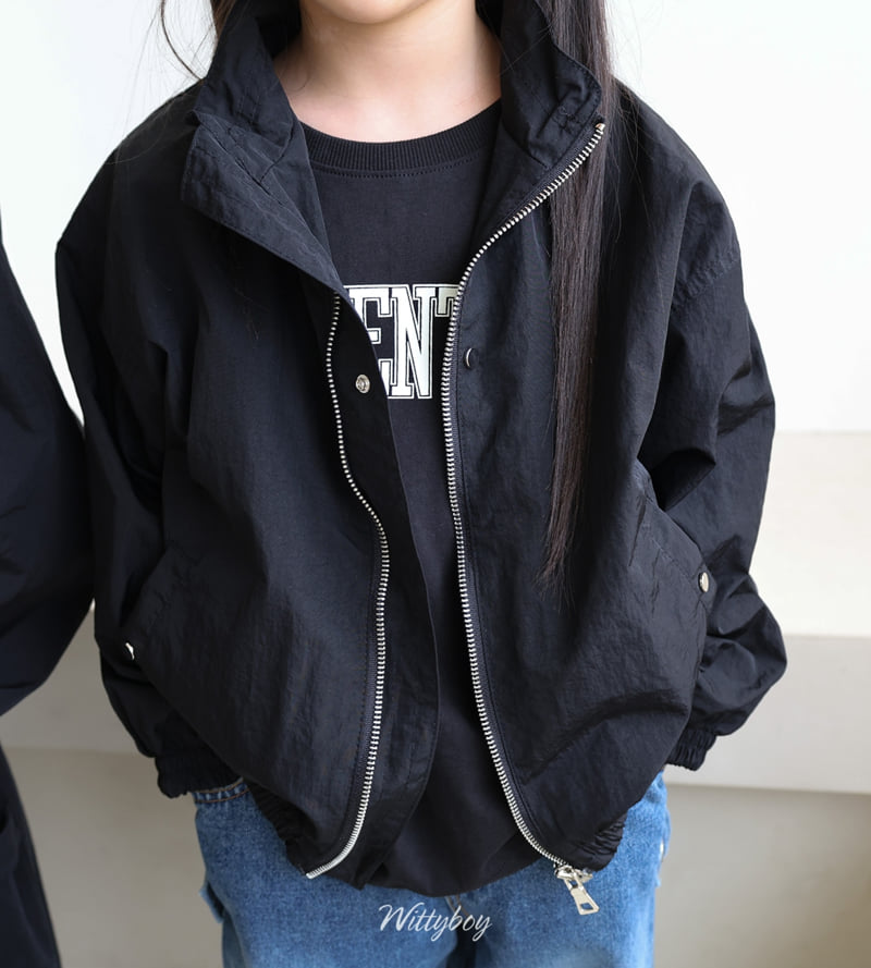 Witty Boy - Korean Children Fashion - #stylishchildhood - Urban Tech Woven Jacket - 8