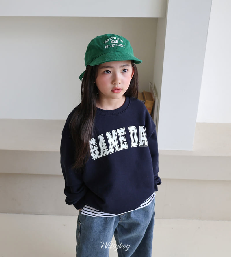 Witty Boy - Korean Children Fashion - #todddlerfashion - Game Day Sweatshirt - 6