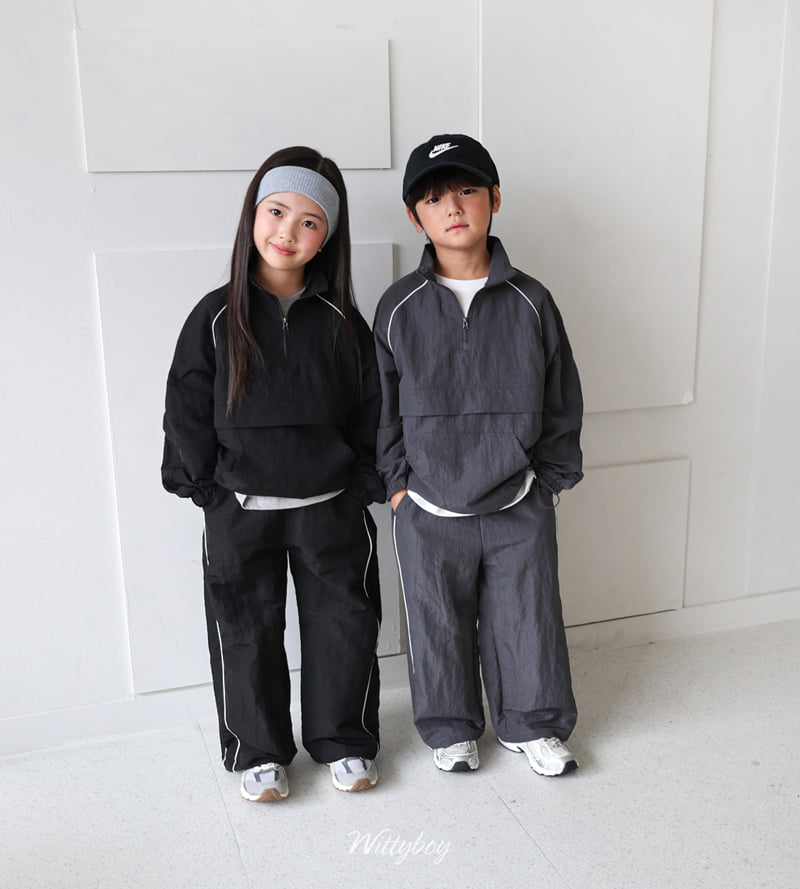 Witty Boy - Korean Children Fashion - #todddlerfashion - Active Anorak - 2