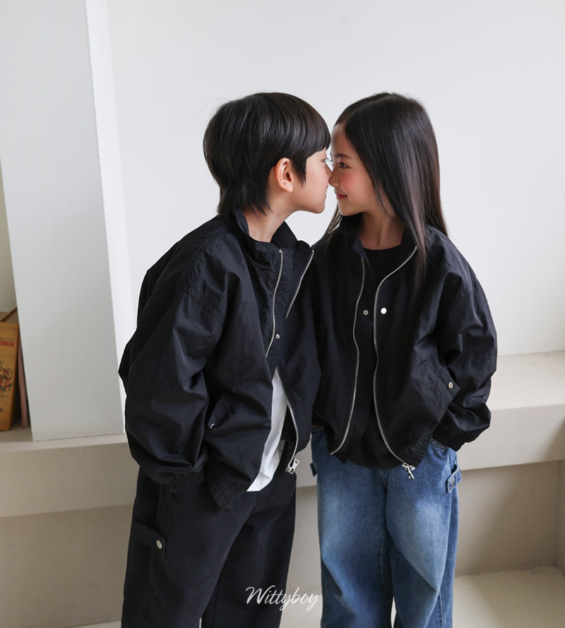 Witty Boy - Korean Children Fashion - #todddlerfashion - Urban Tech Woven Jacket - 6
