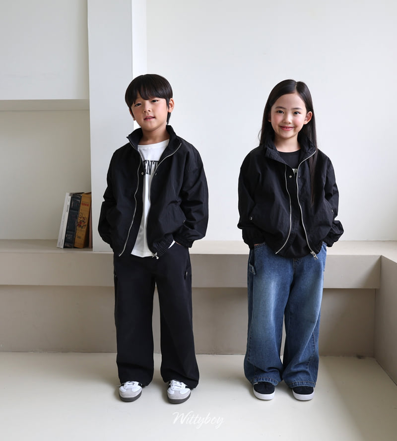 Witty Boy - Korean Children Fashion - #toddlerclothing - Urban Tech Woven Jacket - 7
