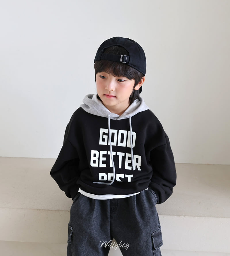 Witty Boy - Korean Children Fashion - #toddlerclothing - Best Hoodie - 11