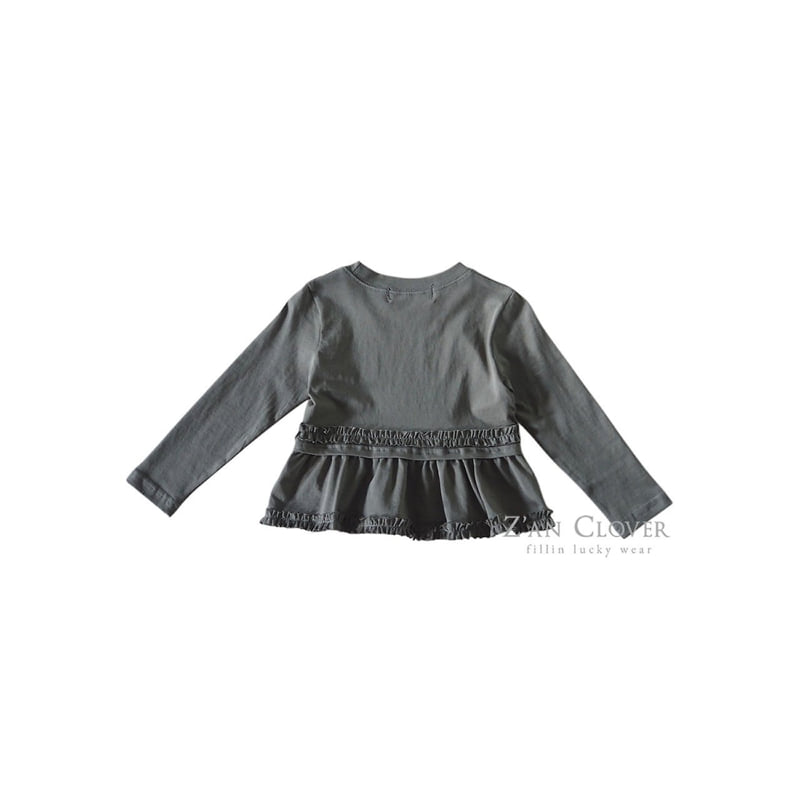 Zan Clover - Korean Children Fashion - #Kfashion4kids - Ruffle Frill Tee - 5