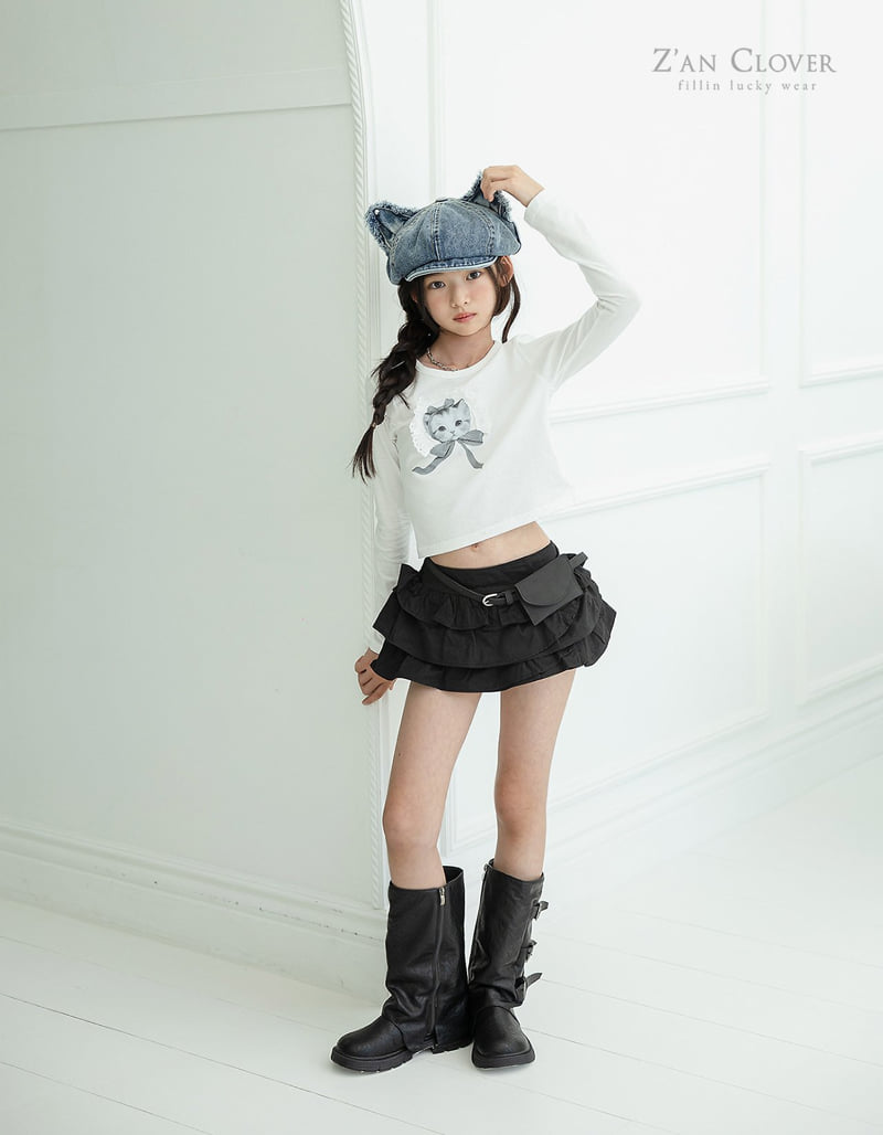 Zan Clover - Korean Children Fashion - #Kfashion4kids - Bohemian Cancan Skirt - 12