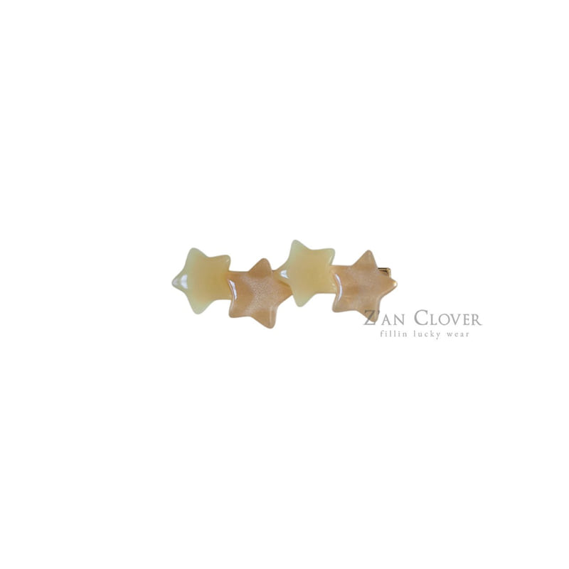 Zan Clover - Korean Children Fashion - #Kfashion4kids - Shine Star Hair Clip - 11