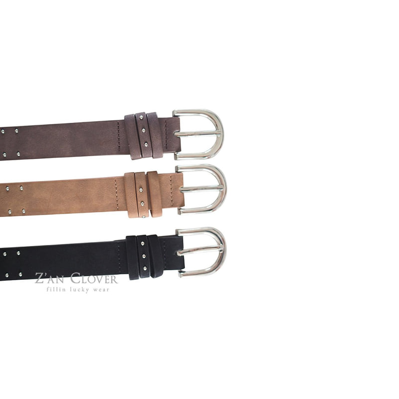Zan Clover - Korean Children Fashion - #childofig - Double Stud Belt - 8