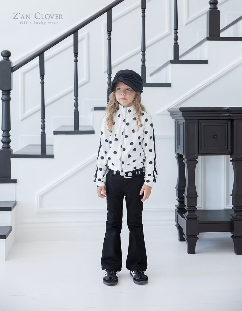 Zan Clover - Korean Children Fashion - #childofig - Star Bootcut Pants - 7