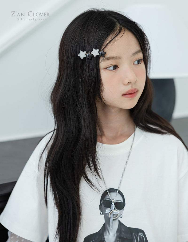 Zan Clover - Korean Children Fashion - #childofig - Shine Star Hair Clip - 3