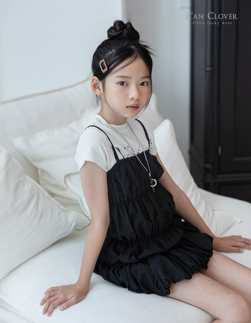 Zan Clover - Korean Children Fashion - #childofig - Square Hair Clip - 2