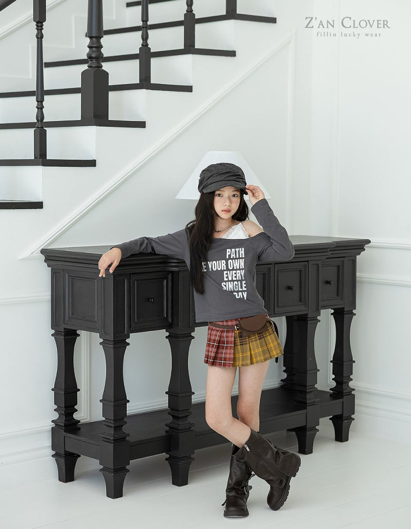 Zan Clover - Korean Children Fashion - #childofig - Lace Camisole Tee - 12