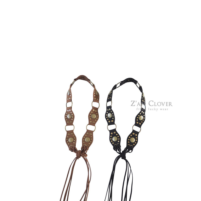 Zan Clover - Korean Children Fashion - #childrensboutique - Western Tassel Belt - 11