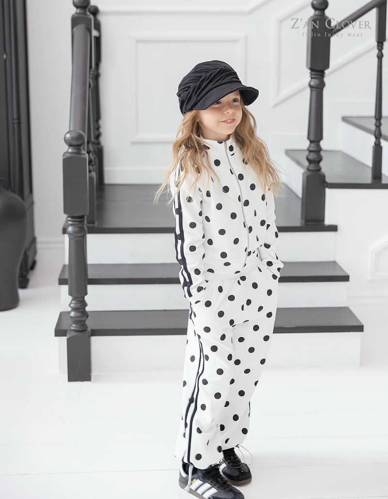 Zan Clover - Korean Children Fashion - #designkidswear - Dot Training Pants - 6