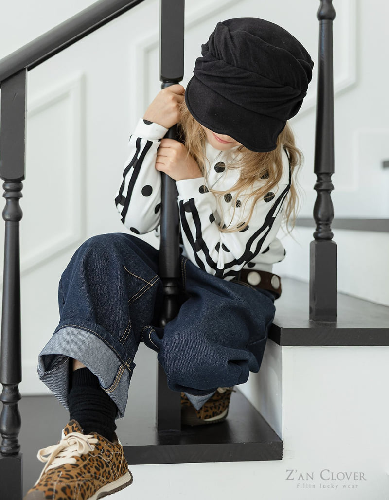 Zan Clover - Korean Children Fashion - #discoveringself - Dot Track Zip-up - 5