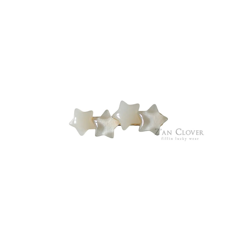 Zan Clover - Korean Children Fashion - #fashionkids - Shine Star Hair Clip - 7