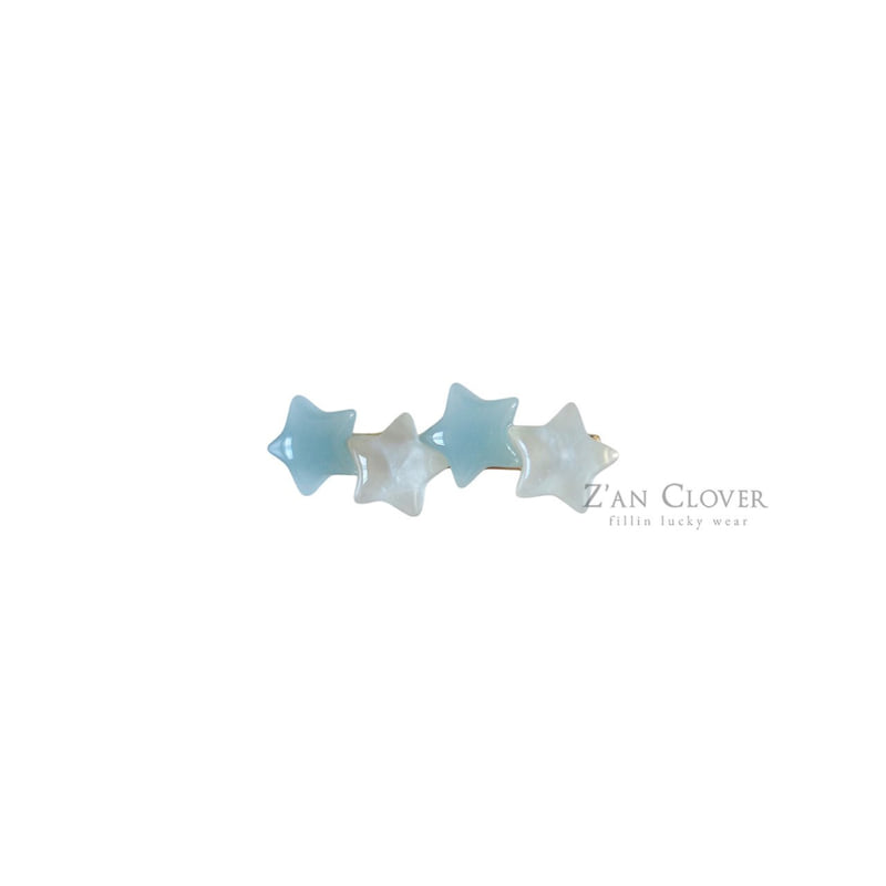Zan Clover - Korean Children Fashion - #kidsstore - Shine Star Hair Clip - 9
