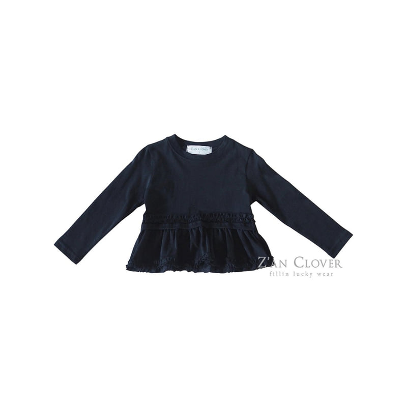 Zan Clover - Korean Children Fashion - #littlefashionista - Ruffle Frill Tee - 6