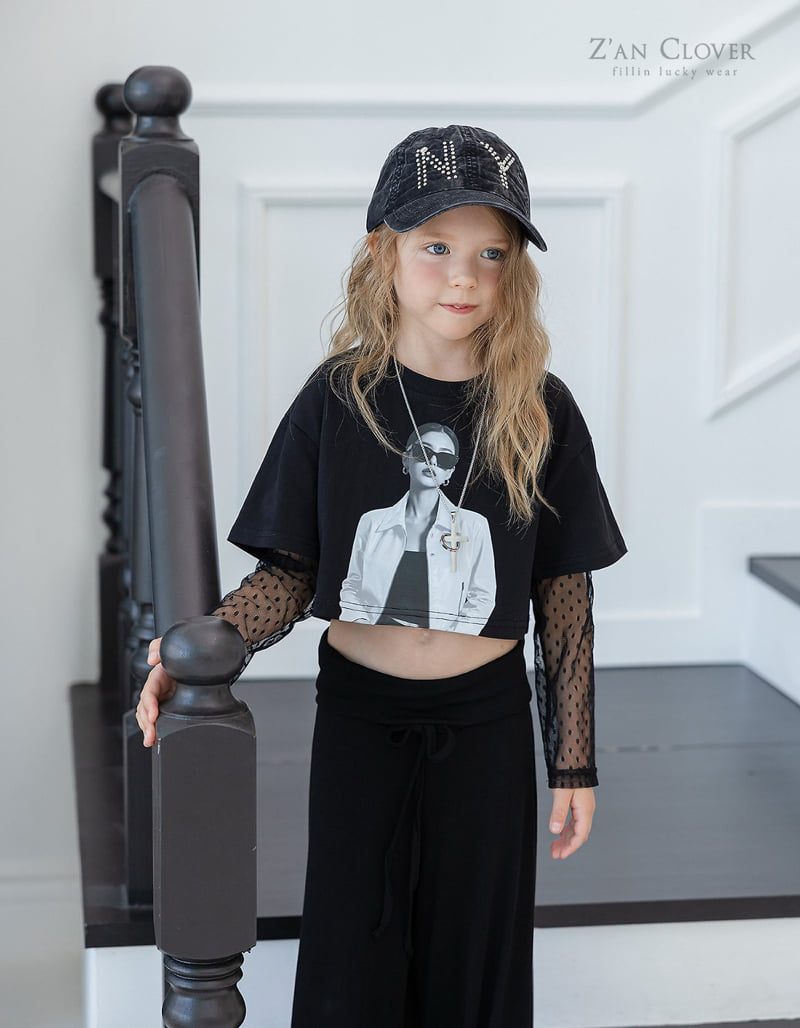 Zan Clover - Korean Children Fashion - #littlefashionista - Crystal NY Cap - 5