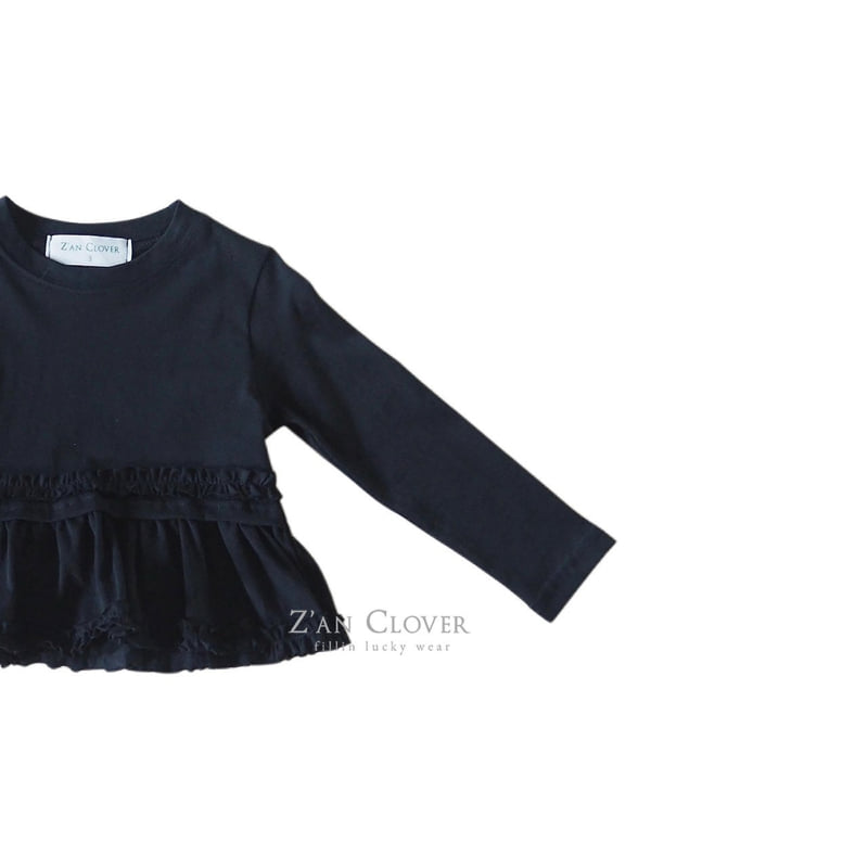 Zan Clover - Korean Children Fashion - #magicofchildhood - Ruffle Frill Tee - 7