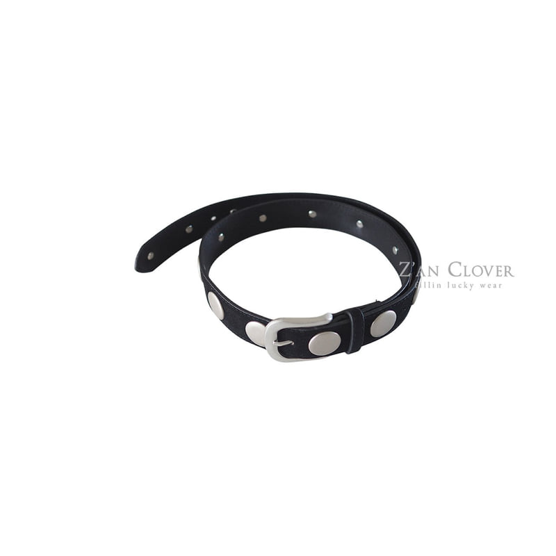 Zan Clover - Korean Children Fashion - #magicofchildhood - Round Stud Belt - 11