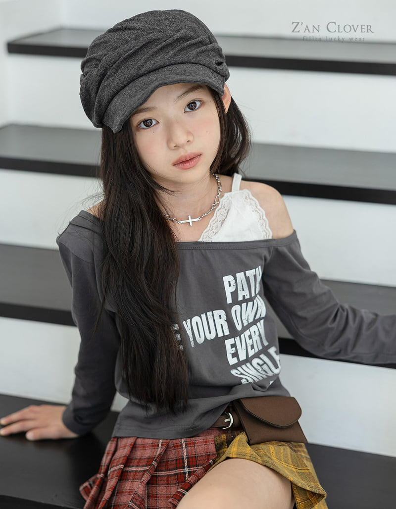 Zan Clover - Korean Children Fashion - #magicofchildhood - Lace Camisole Tee - 9