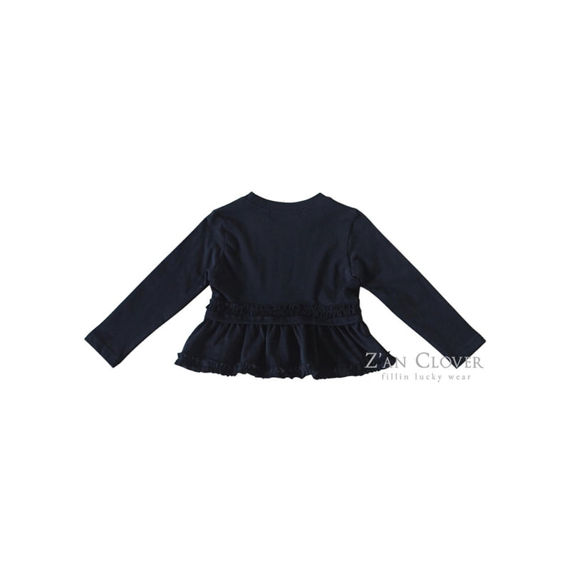 Zan Clover - Korean Children Fashion - #minifashionista - Ruffle Frill Tee - 8