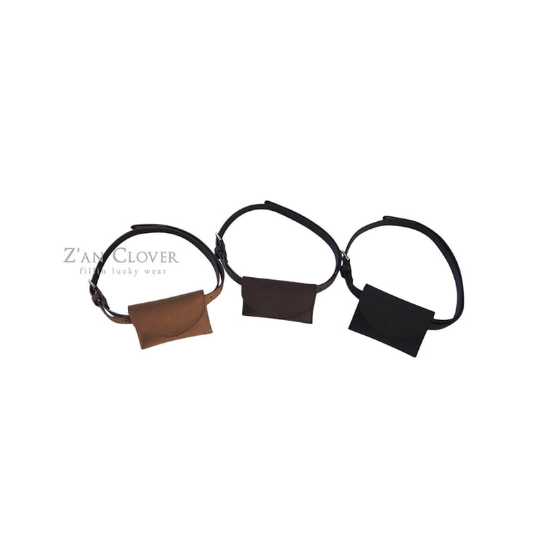 Zan Clover - Korean Children Fashion - #minifashionista - Mini Pocket Belt Bag - 7