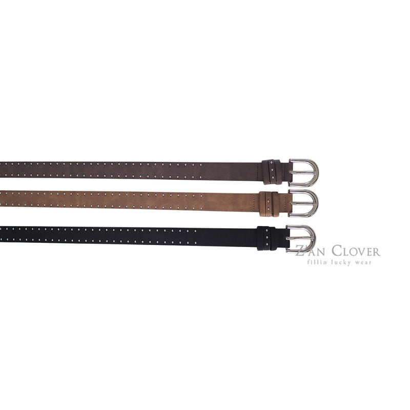 Zan Clover - Korean Children Fashion - #prettylittlegirls - Double Stud Belt - 7