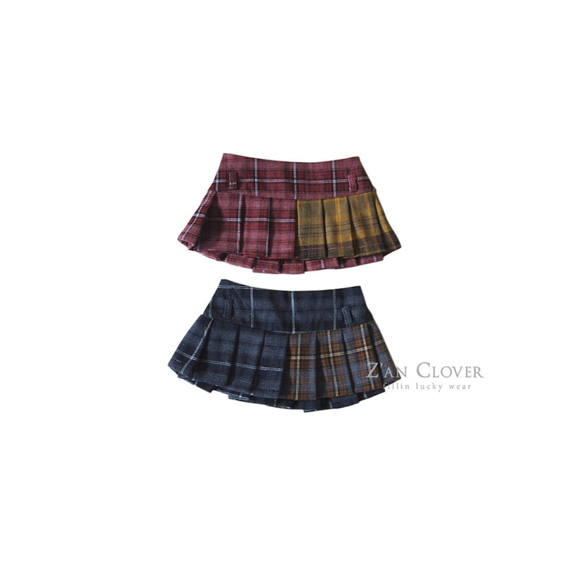 Zan Clover - Korean Children Fashion - #prettylittlegirls - Retro Pleated Skirt - 10