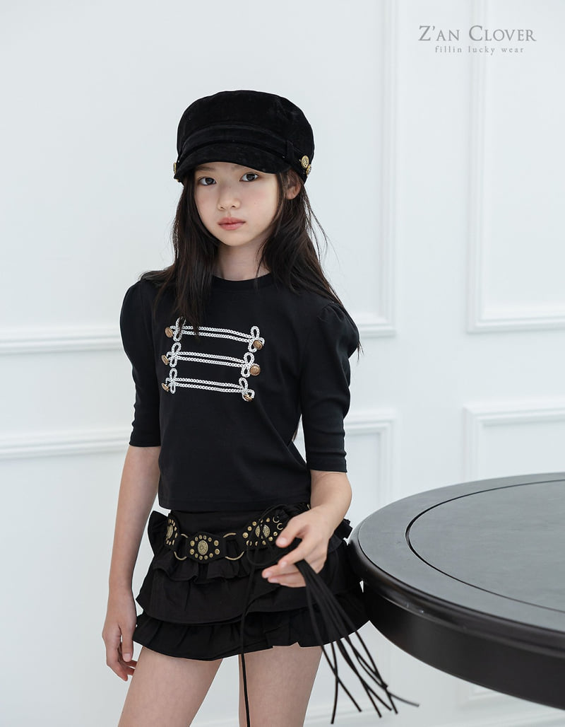 Zan Clover - Korean Children Fashion - #prettylittlegirls - Western Tassel Belt - 6