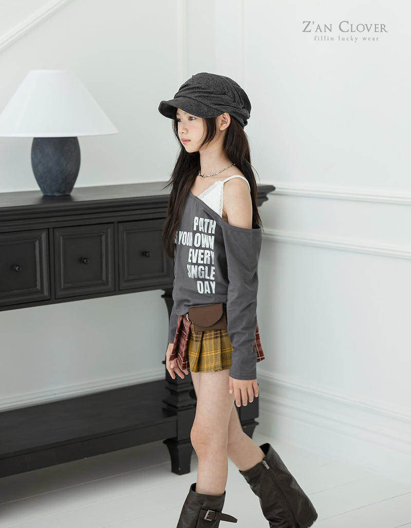 Zan Clover - Korean Children Fashion - #prettylittlegirls - Lace Camisole Tee - 11
