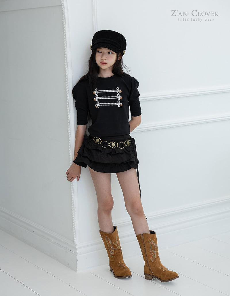 Zan Clover - Korean Children Fashion - #stylishchildhood - Western Tassel Belt - 9