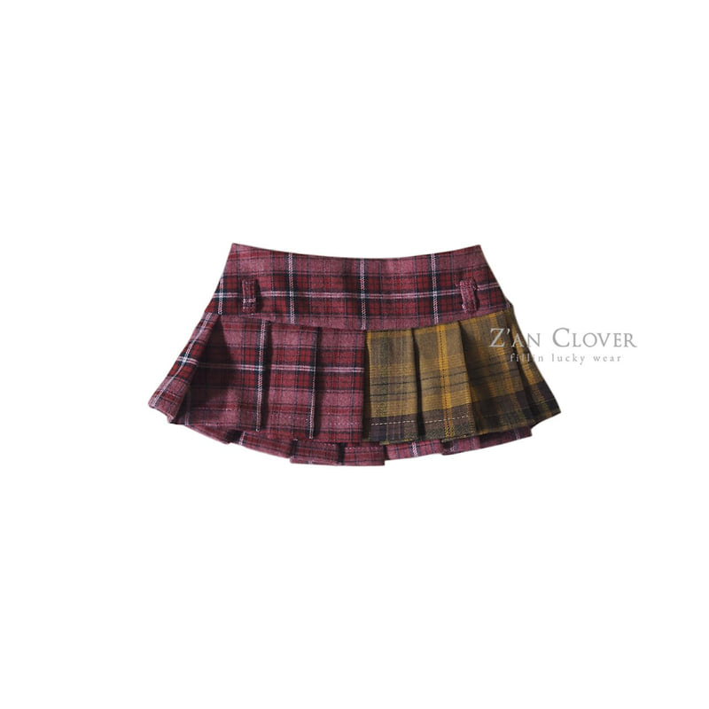 Zan Clover - Korean Children Fashion - #todddlerfashion - Retro Pleated Skirt - 11