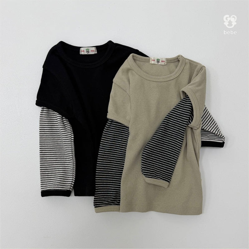 go;u - Korean Baby Fashion - #babyboutique - Bebe Two Tee