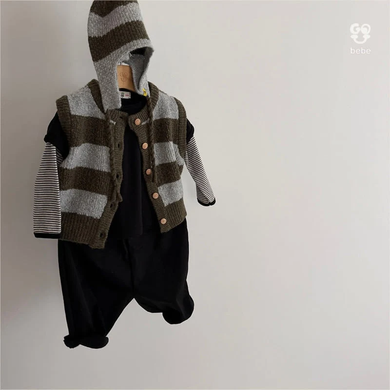 go;u - Korean Baby Fashion - #babyboutique - Bebe Ondo Vest - 7