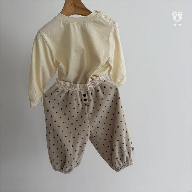 go;u - Korean Baby Fashion - #babyboutique - B Dot Dam Dam Pants - 8