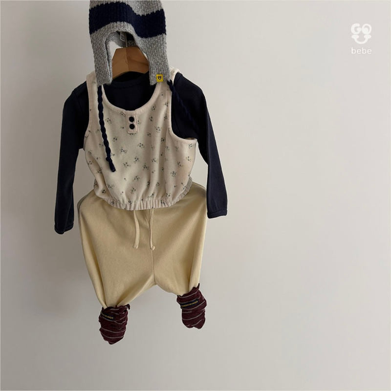 go;u - Korean Baby Fashion - #babyboutiqueclothing - Bebe Talktalk Tee - 3
