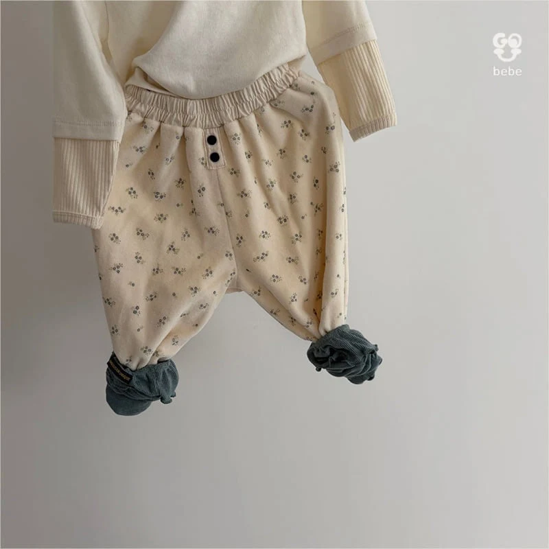 go;u - Korean Baby Fashion - #babyboutiqueclothing - Bebe Dot Damdam Pants - 5