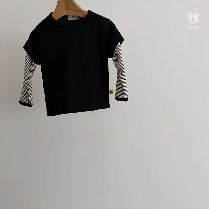 go;u - Korean Baby Fashion - #babyclothing - Bebe Two Tee - 3