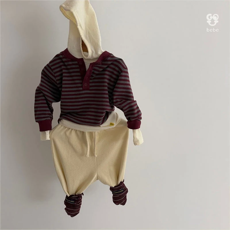 go;u - Korean Baby Fashion - #babyclothing - Bebe Perfect Hood Turtleneck Tee - 8