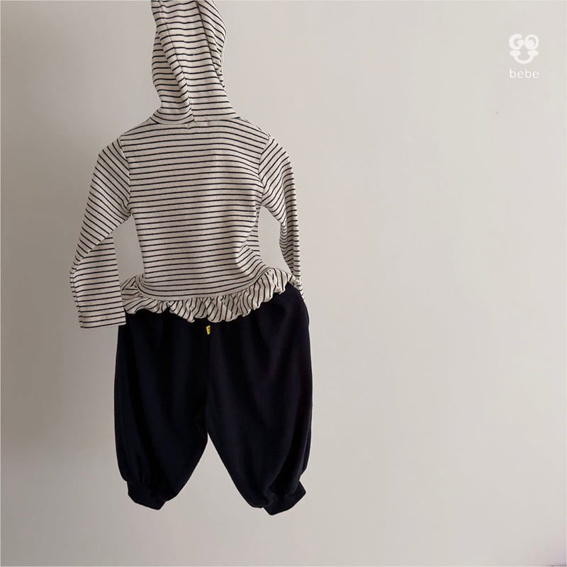 go;u - Korean Baby Fashion - #babyclothing - B Flowy Hooded Turtleneck Tee - 5