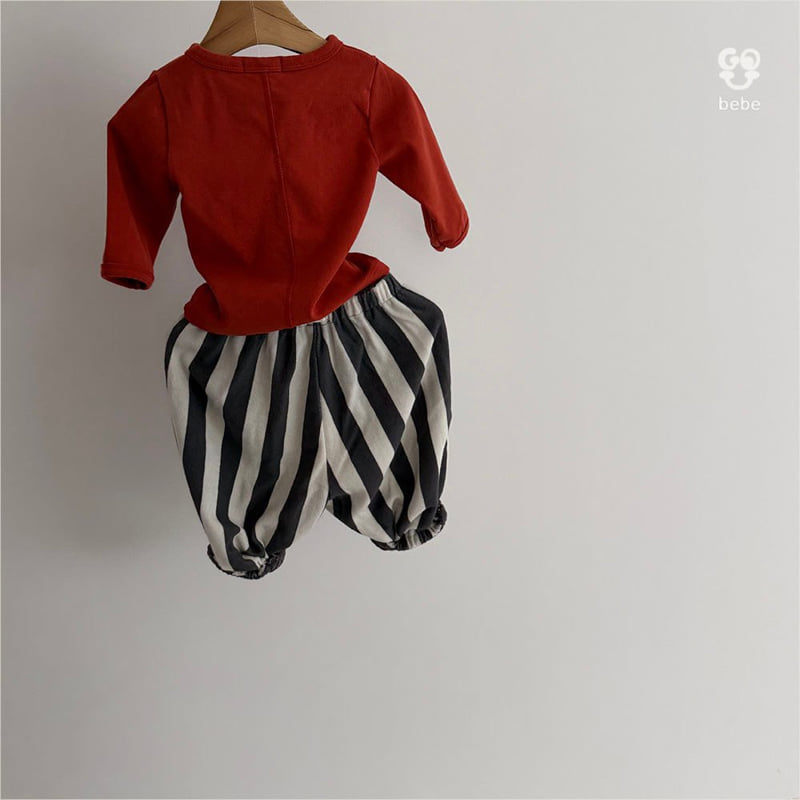 go;u - Korean Baby Fashion - #babyclothing - B Seven Sleeve Tee - 3