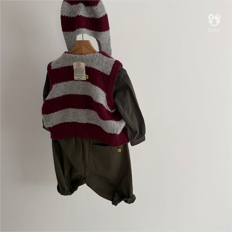 go;u - Korean Baby Fashion - #babyfashion - B Thermal Vest - 11