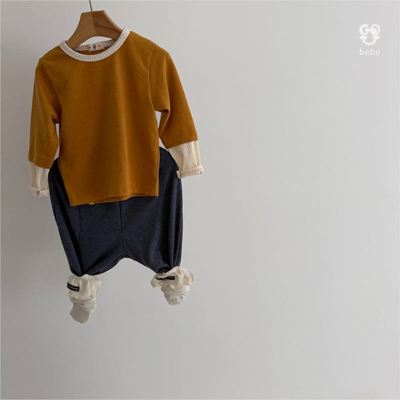go;u - Korean Baby Fashion - #babyfashion - B Round Pants - 3
