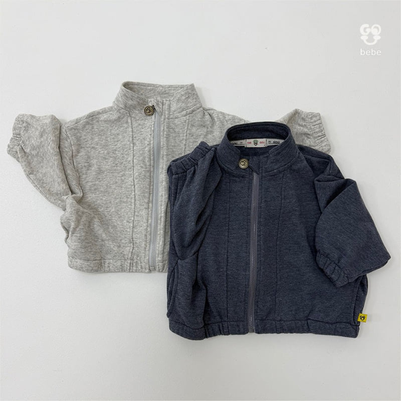 go;u - Korean Baby Fashion - #babyfashion - B Ppoppy Zip-Up