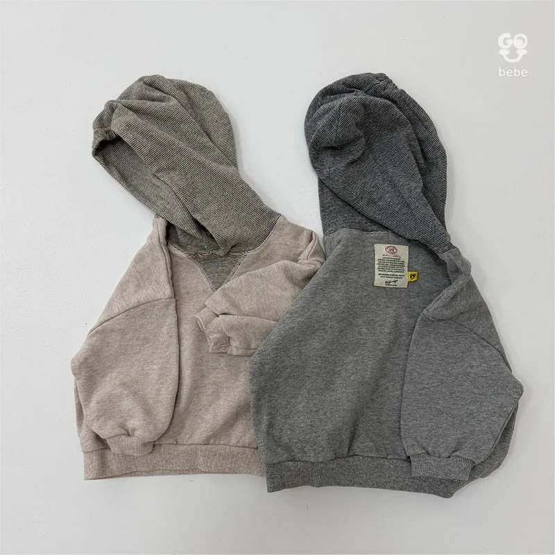 go;u - Korean Baby Fashion - #babyfever - Bebe Triangle Hoodie