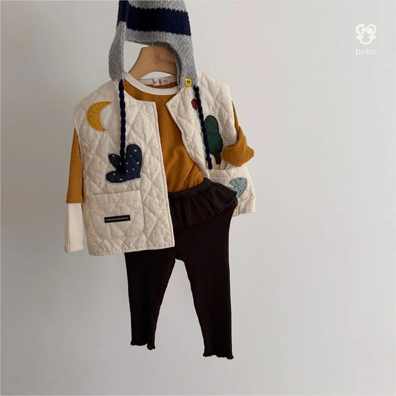 go;u - Korean Baby Fashion - #babyfever - Bebe Forest Vest - 7