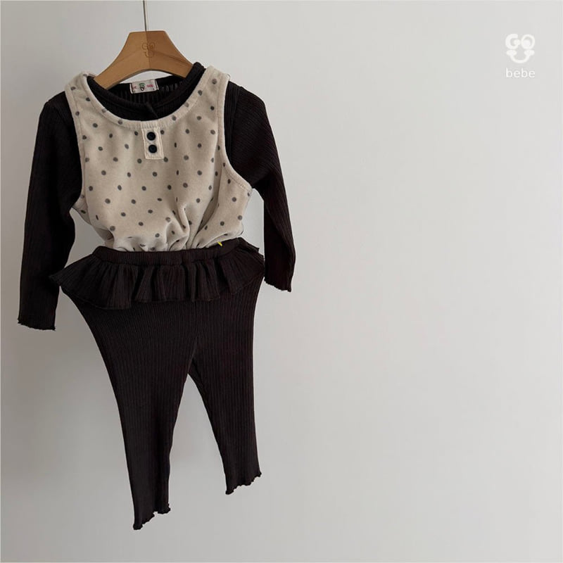 go;u - Korean Baby Fashion - #babyfever - B Dot Mango Tank Top - 7