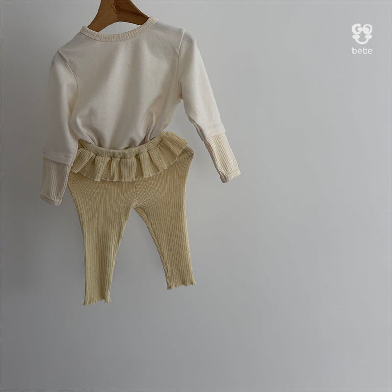 go;u - Korean Baby Fashion - #babygirlfashion - Bebe Hoihoi Leggings - 3